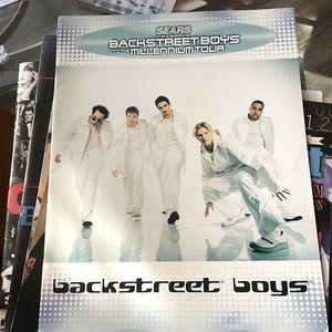 Backstreet Boys posters, stickers, concert programs, calendars, collector books